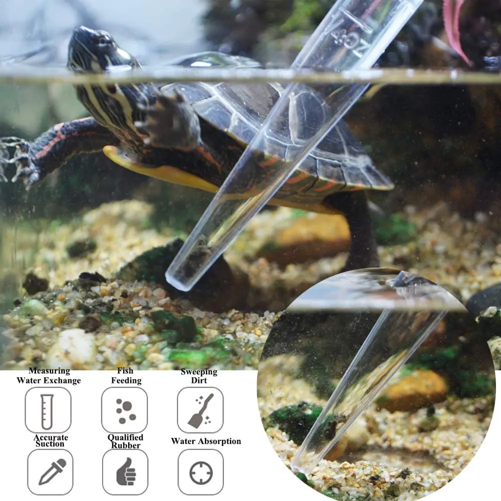 Nettoyant de gravier d'aquarium, nettoyeur de gravier pour