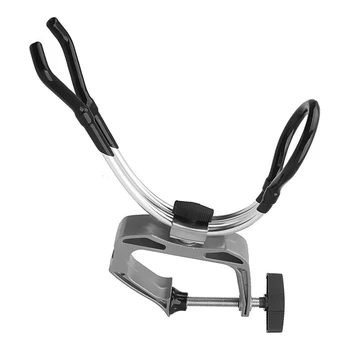 

Pole Boat Deck Heavy Duty Fishing Rod Holder Mount Universal Tools Aluminum Alloy Rack Clamp-On Outdoor Equipment Durable
