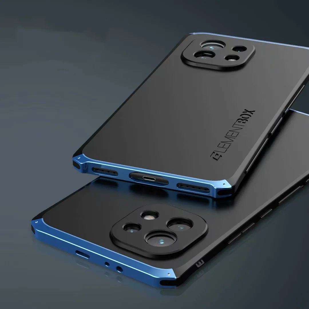 Cover Case For Xiaomi Mi 11 Luxury Metal Armor Phone Cases For Xiaomi Mi 11 Mi11 Shockproof Hard PC Back Cover