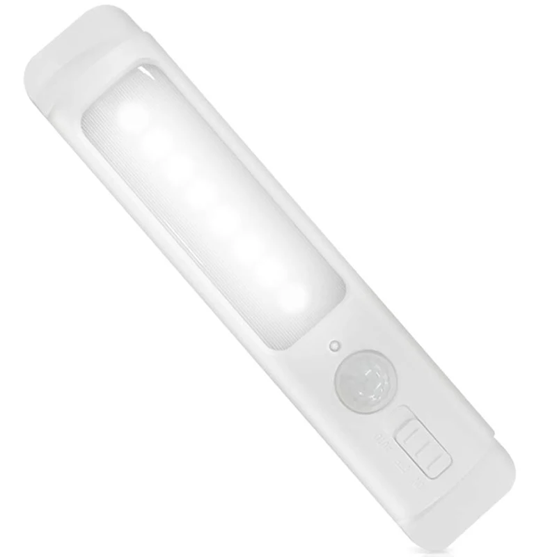 

Under Cabinet Lighting Battery Powered Led Wireless with Hook Closet Light Magnetic Stick-On Motion Sensor Light Portable Night
