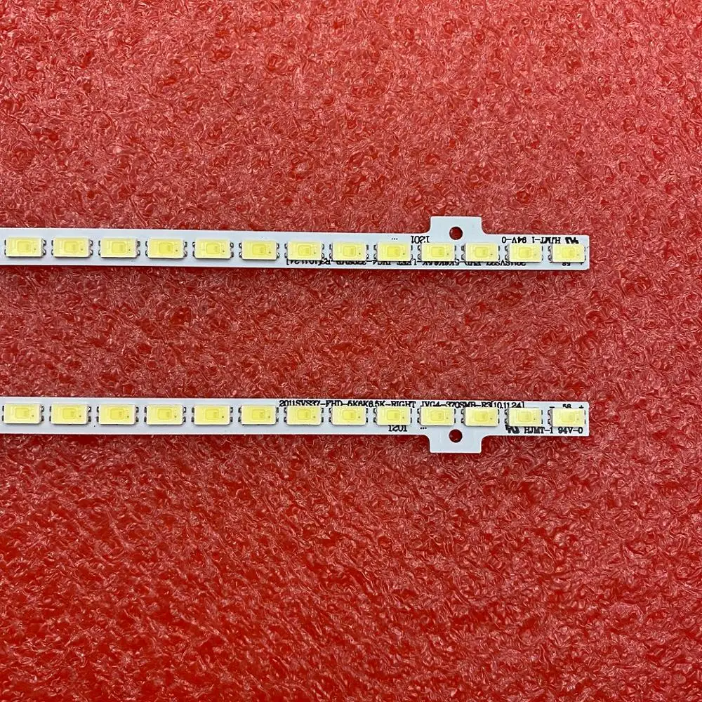 2 PCS 410mm LED Backlight Strip For Samsung UE37D552 UE37D5000 UE37D6500 UE37D6100SW UE37D5500 LD370CSB-C1 LD370CGB-C2 T370HW05 led strips 10m LED Strips