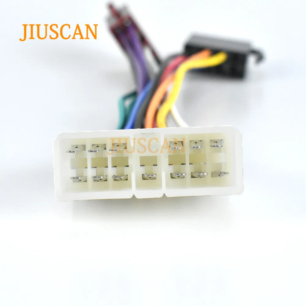 JIUSCAN 12-037 ISO радио для FORD Fusion Fiesta для LAND ROVER freelander 2005+ проводка f-жгут провода кабель штекер Адаптер стерео