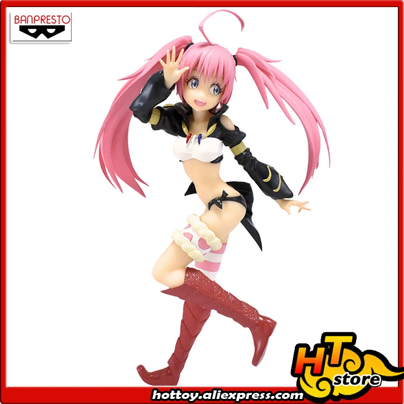 100% оригинал Banpresto EXQ Коллекционная Фигурка-Milim Nava из "того времени я получил Reincarnated как слайм"