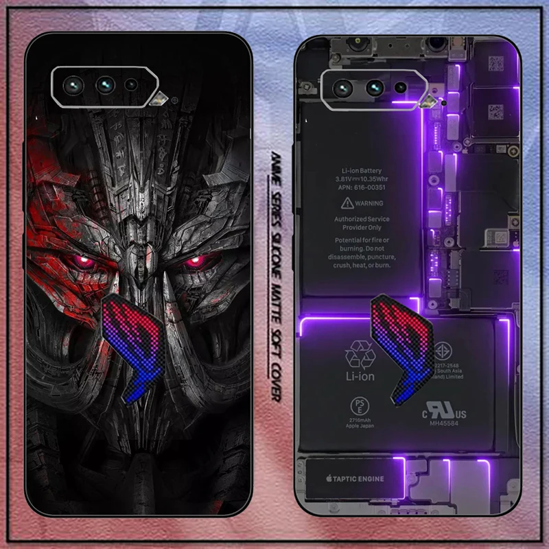 Per Asus Rog Phone 3 Zs661Ks Custodia Rog 2 Zs660Kl Cover Per Telefono Custodia Morbida In Silicone Tpu Per Asus Rog 5 Zs673Ks Custodia Rog 5S Capa