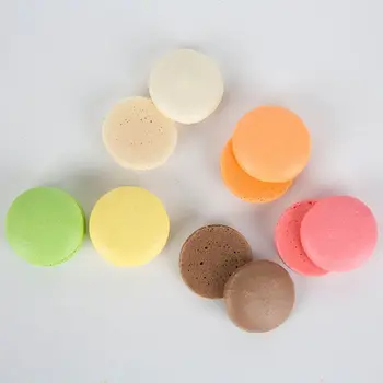 

84pcs Realistic Edible French Macaron for Display Dessert Cake Snack Decoration A9LB
