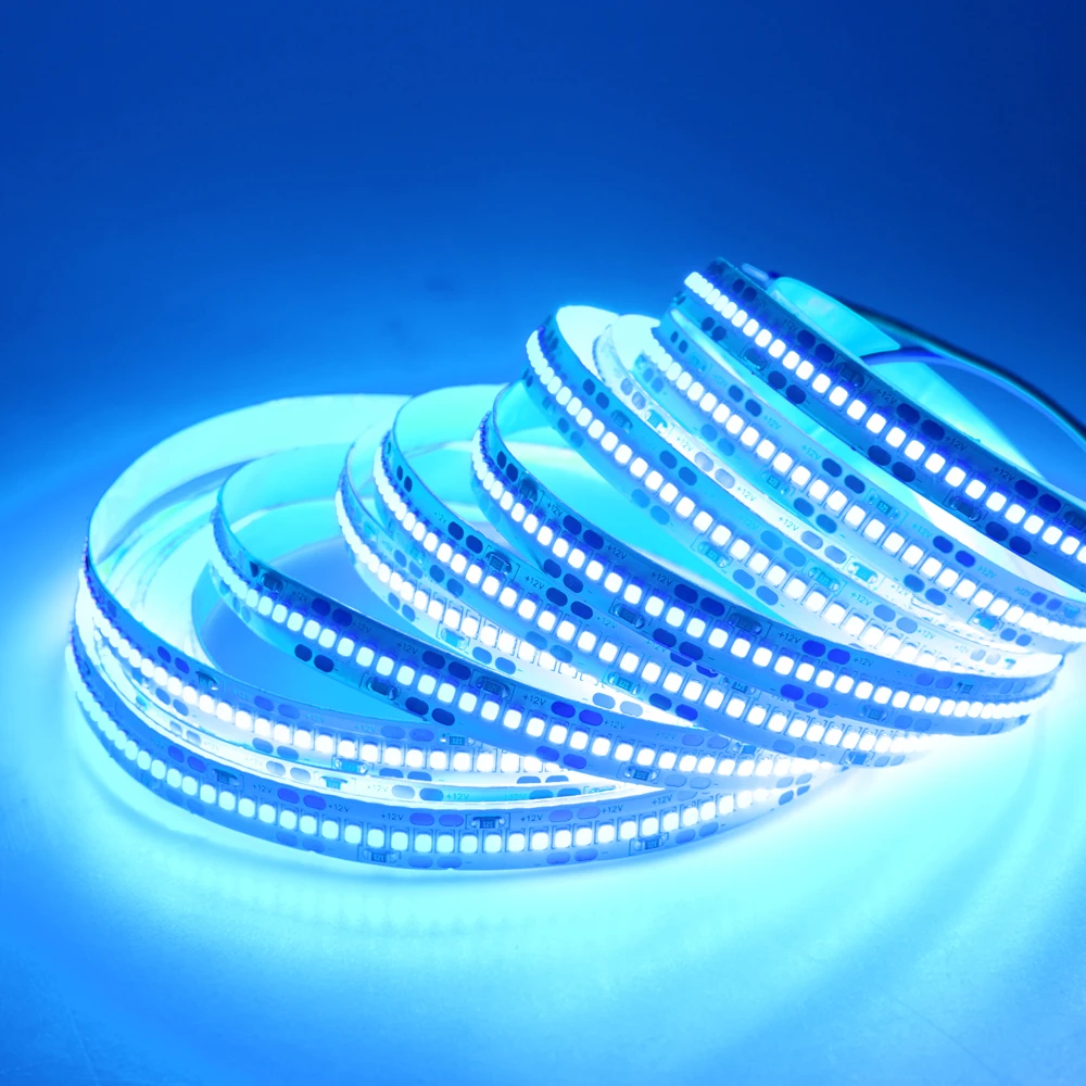 

1560 LEDs Strip Light 12V SMD 2025 Diode Tape Lamp Flexible Ribbon Ultra Thin Bright LED Ribbon White/Ice Blue/Golden Backlight