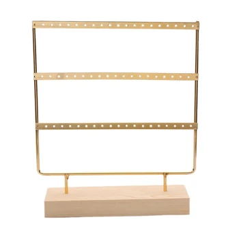 

57 Holes 3 Layers Earrings Stand Earrings Display Stand Luxury Jewelry Stand Display Stand Earrings Storage Jewelry Display Prop