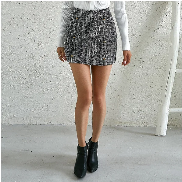Рисунок 2 - Женская твидовая юбка