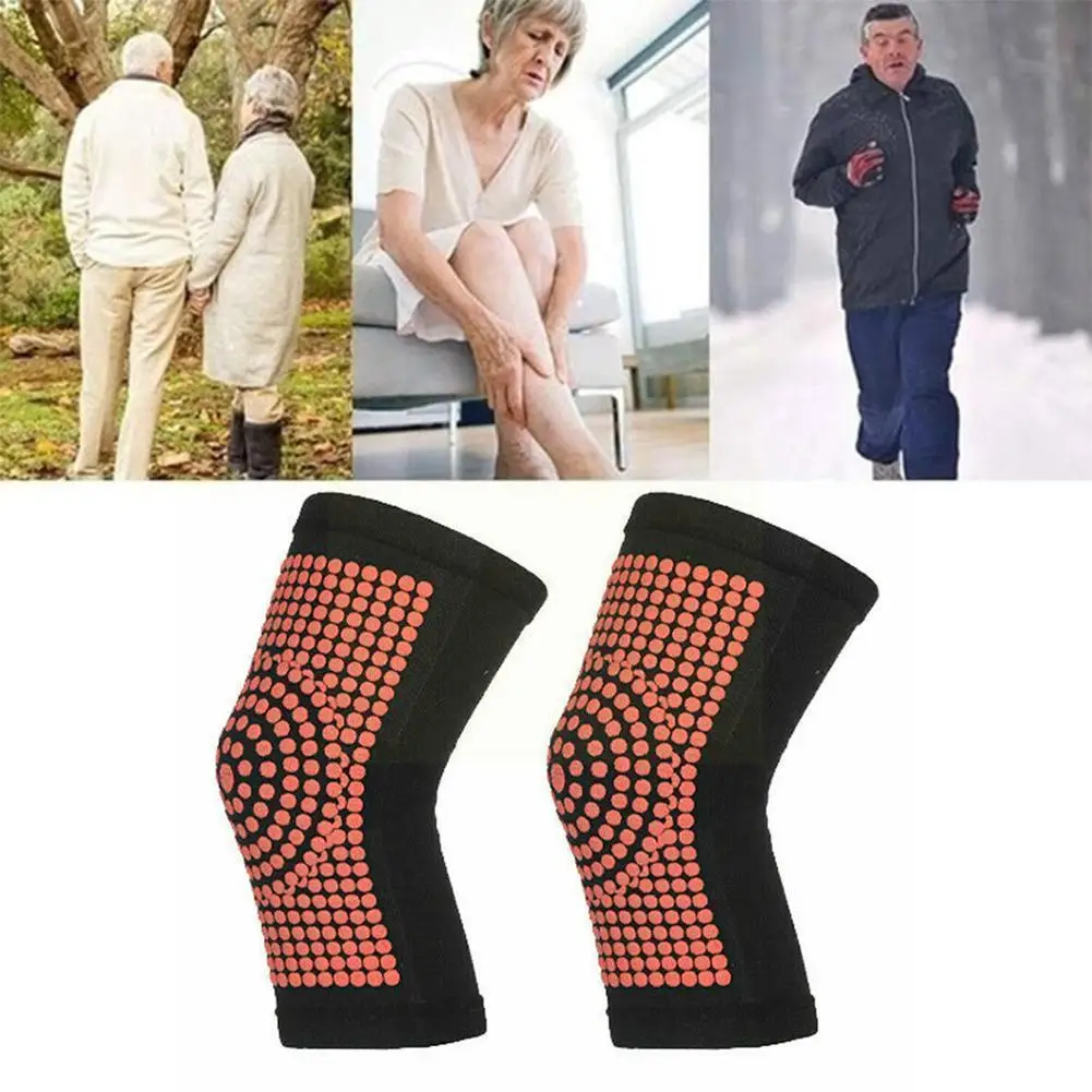 Wormwood Knee Pads Double sided Elastic Short Heat Knee Pads And Warm