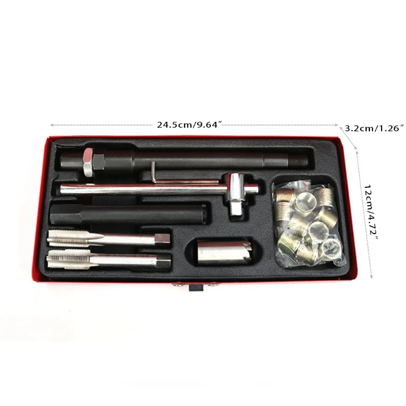 26pc Spark Plug Thread Repair Kit 