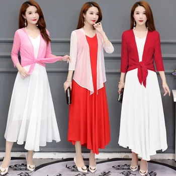 

Sunscreen women jacket net yarn small shawl Xia Slim was thin cardigan short paragraph large size wild thin jacket plus size 5XL