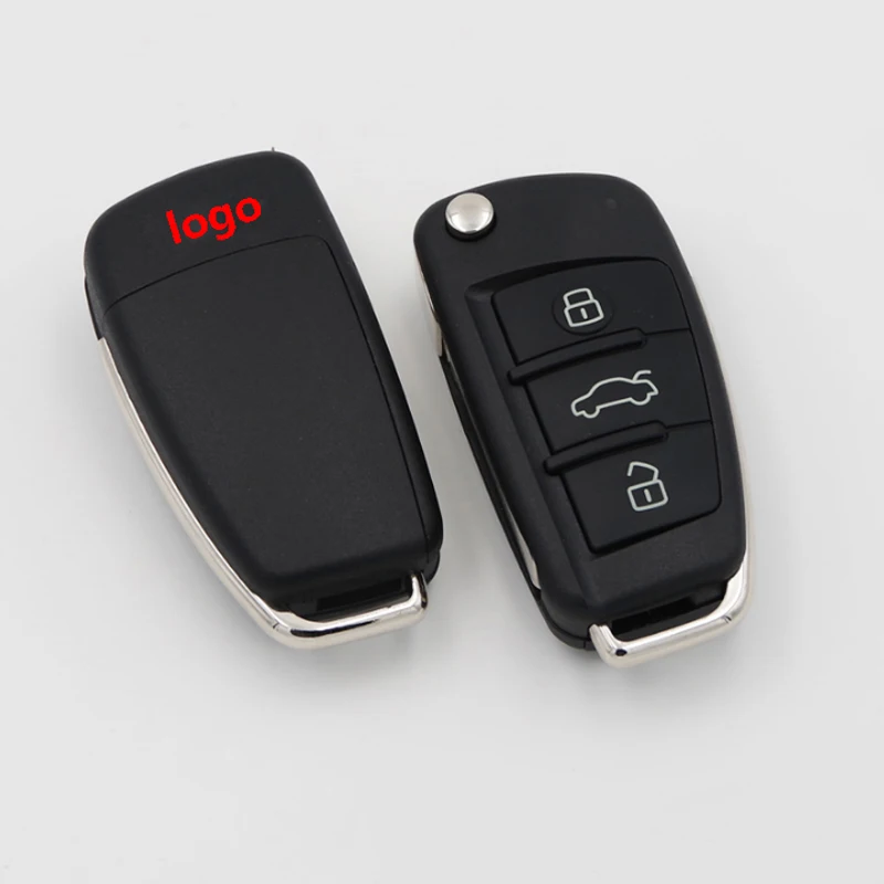 3 BUTTONS CAR KEYLESS ENTRY SMART REMOTE KEY 315MHZ 434MHZ ID48 CHIP FOR AUDI Q3 A1 CAR FULL SEMI INTELLIGENT SMART KEY
