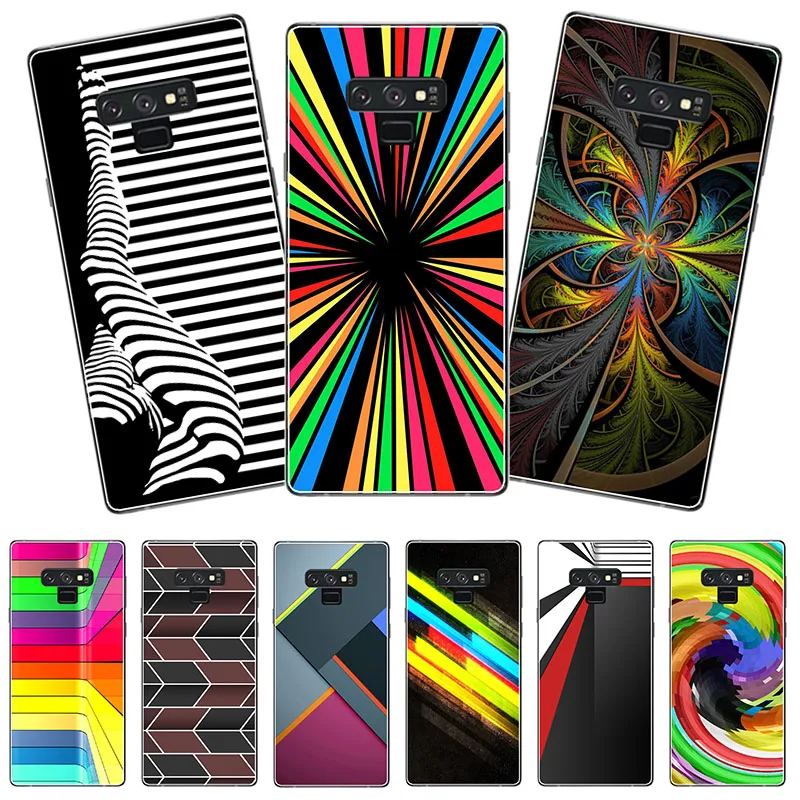 

Fashion stripe Logo Phone Case Cover for Samsung Galaxy Note 9 8 7 5 4 3 2 10 Pro Plus Cases Covers for Samsung S10 5G plus