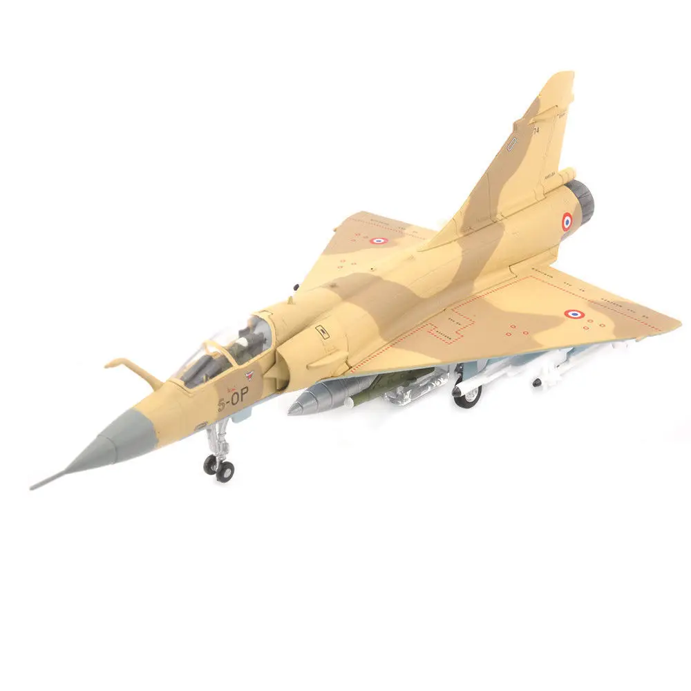 1/100 литой под давлением самолет-истребитель dassaw Mirage 2000 сплав литой под давлением минисамолет игрушки хобби с подставкой F коллекция