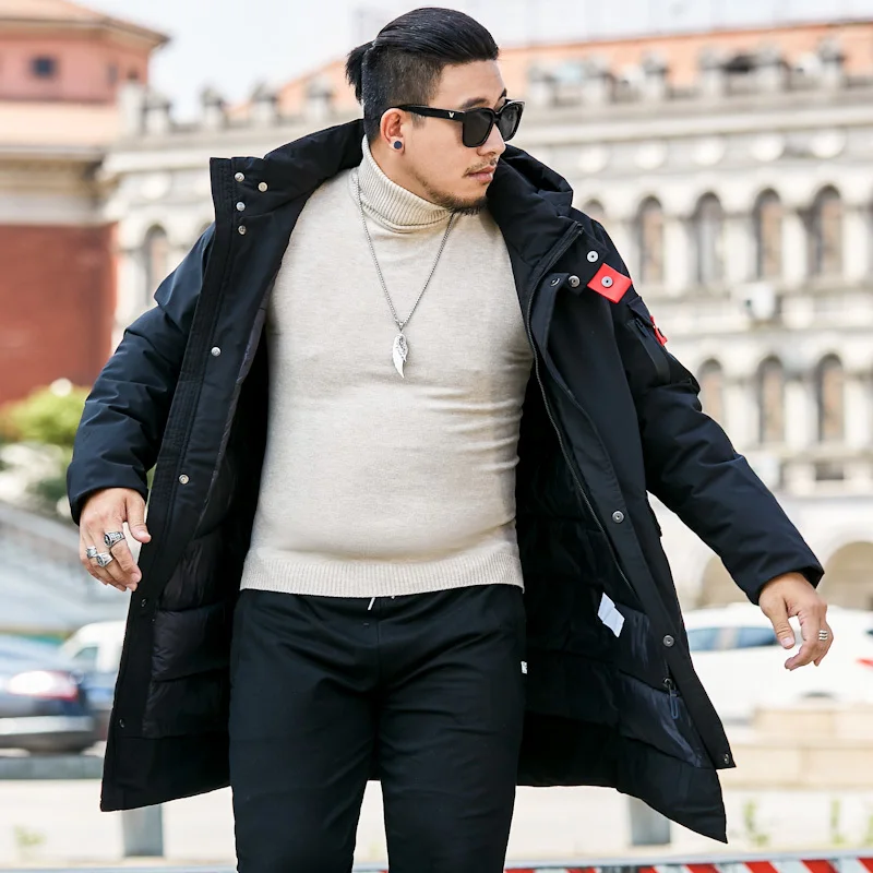 Новая парка большого размера 2019 8xl 7xl 6xl Мужская зимняя высококачественная
