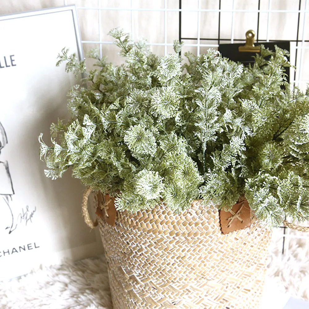 

Vanilla INS Grass Nordic Wind Simulation Flower Manufacturers Home Decoration Wedding Plant Wall Fake Flower Wall Table Decor