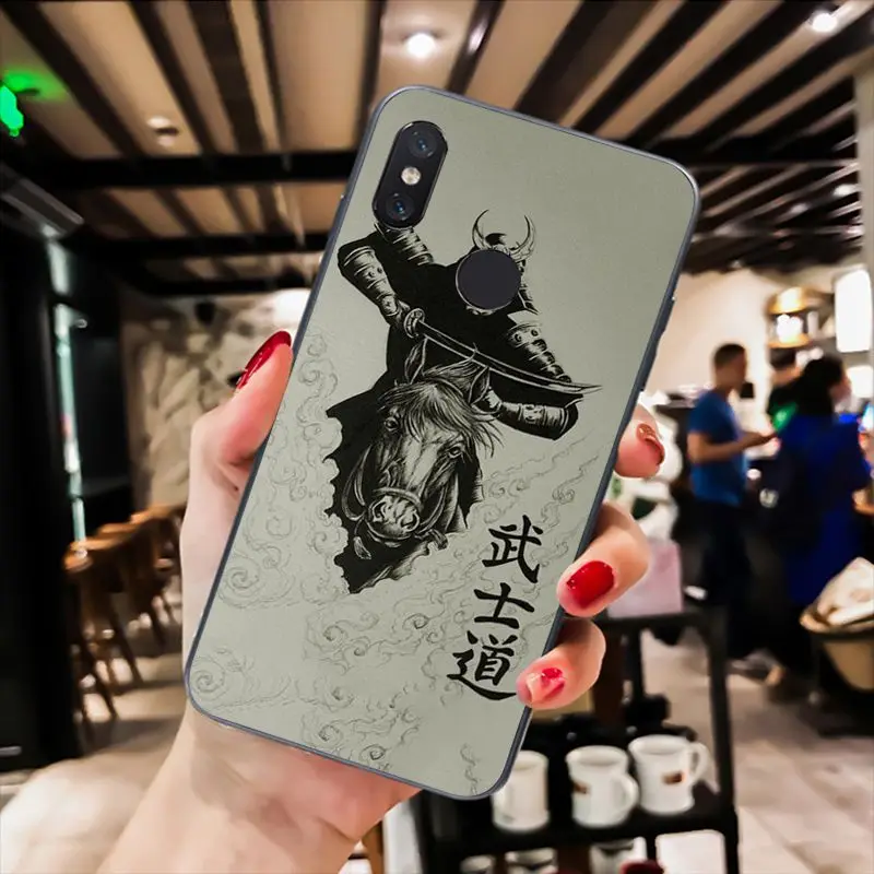 Japanese samurai oni mask