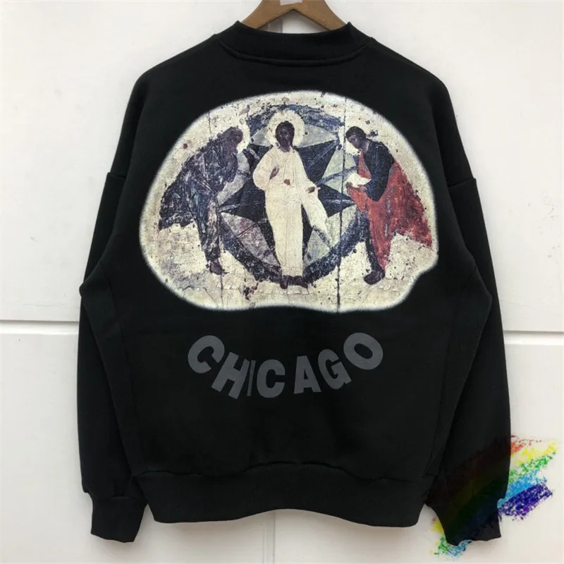 

Digital Direct Injection Kanye West KANYE WEST JESUS IS KING Sunday Service Pullover Men Women Sweatshirts Jesus Is King Hoodie