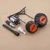 Gas Fuel Cap & Oil Cap For Stihl 020 021 023 024 025 026 028 034 036 038 042 048 AV Super Replace 0000 350 0520, 0000 350 0510 4