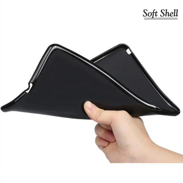 Case For Samusng Galaxy Tab A7 Lite 8.7'' 2021 SM-T220 SM-T225 Leather PC Back Cover Stand Auto Sleep Smart Magnetic Folio Cover Soft Shell