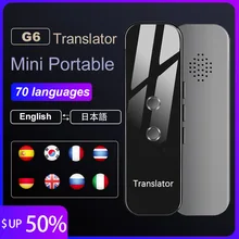 Hgdo tradutor portátil 70 línguas inteligente texto de voz instantânea aplicativo fotografia translaty língua aprendizagem viagem negócios