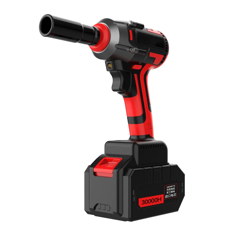 

Brushless High-Power Lithium Electric Wrench Jackhammer Sleeve Charging wu xian zuan Hand Impact Wrench Scaffolders Woodworking