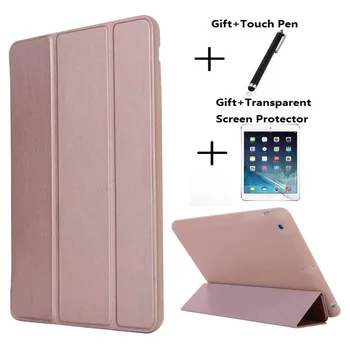 

Case for iPad Mini 3 2 1 Case PU Leather Silicone Soft Back Cover with Trifold Stand Auto Sleep Smart Cover for iPad Mini2 Funda