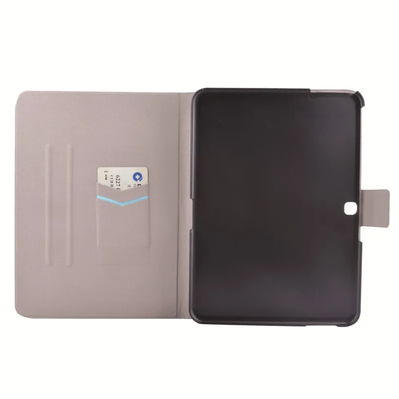Чехол для samsung Galaxy Tab4 T530 T531 T535 SM-T530 T533 10,1, чехол для планшета с откидной крышкой из искусственной кожи, защитный чехол+ пленка