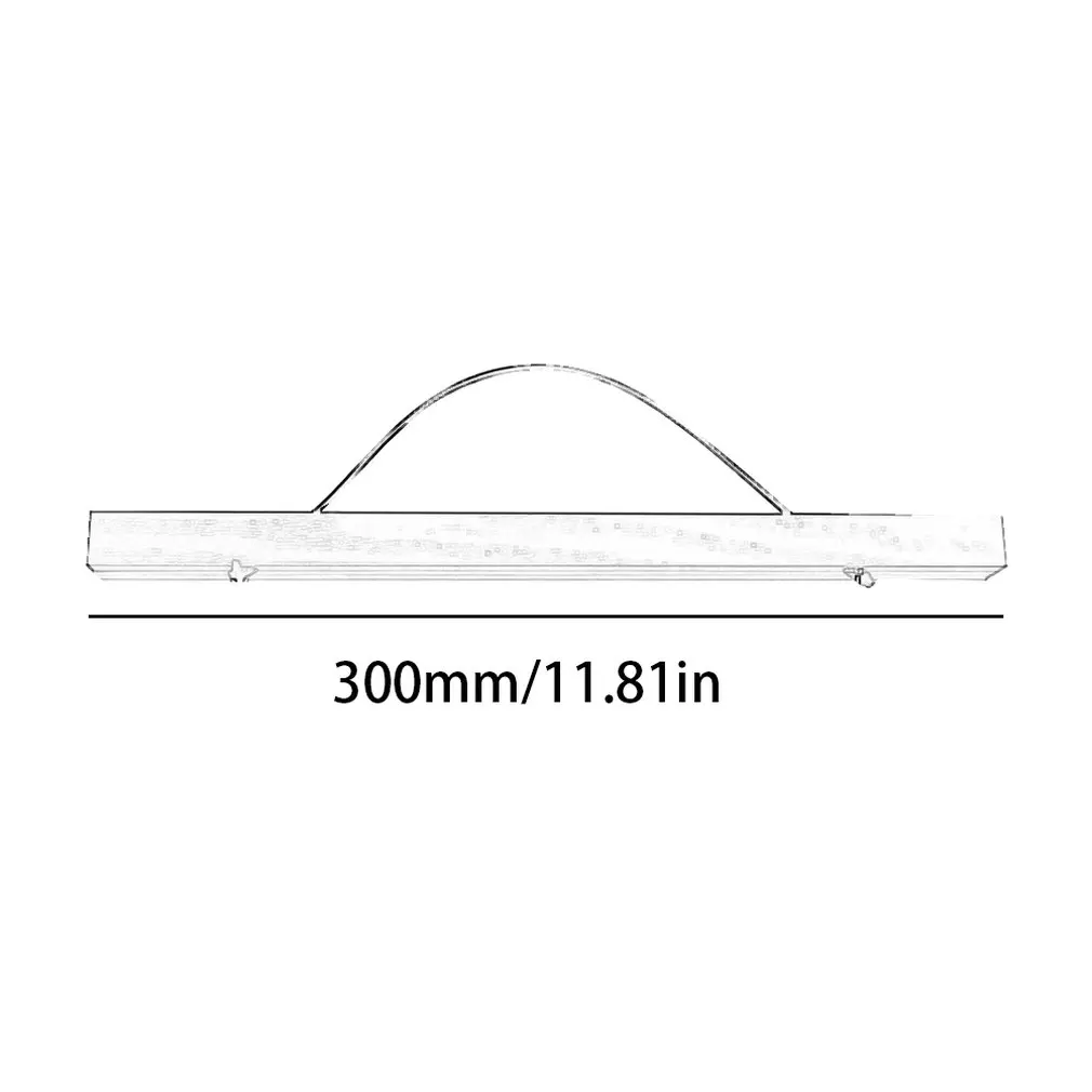 Magnetic Poster Hanger Frame Light Wooden Magnet Canvas Artwork Print Dowel Poster Hangers Frames Hanging Kit