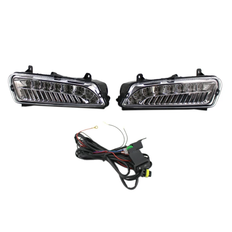 

2Pcs LED DRL Daytime Running Light Fog Light for V/W Po-Lo 6R 2010 2011 2012 2013 2014 6R0941061C
