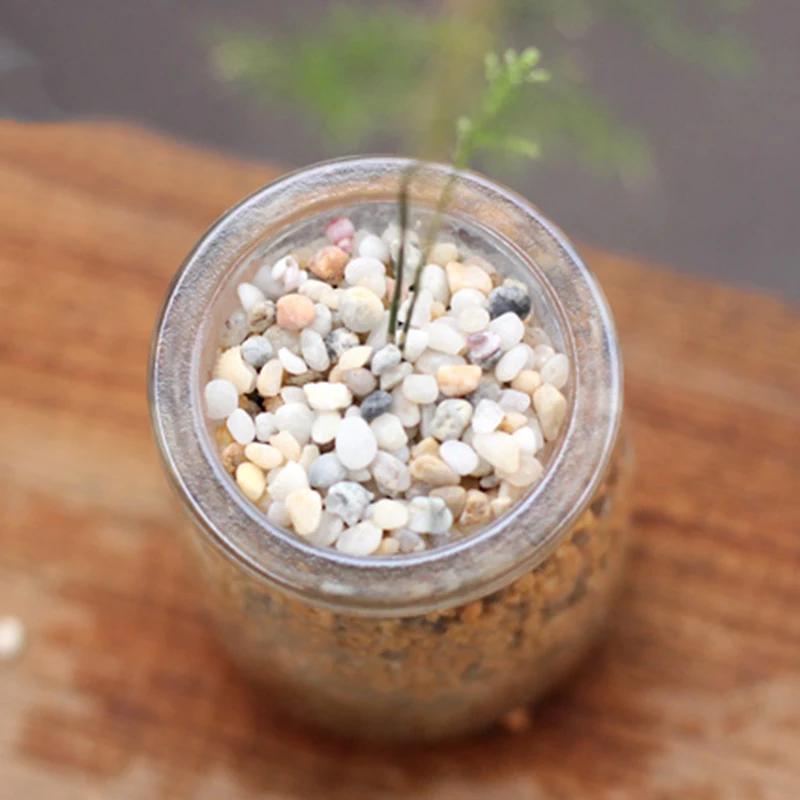 1 bag Miniature Sand Stone Ornaments Home Garden Crafts Decoration Fishing Tank Yard & Garden Decor LBShipping