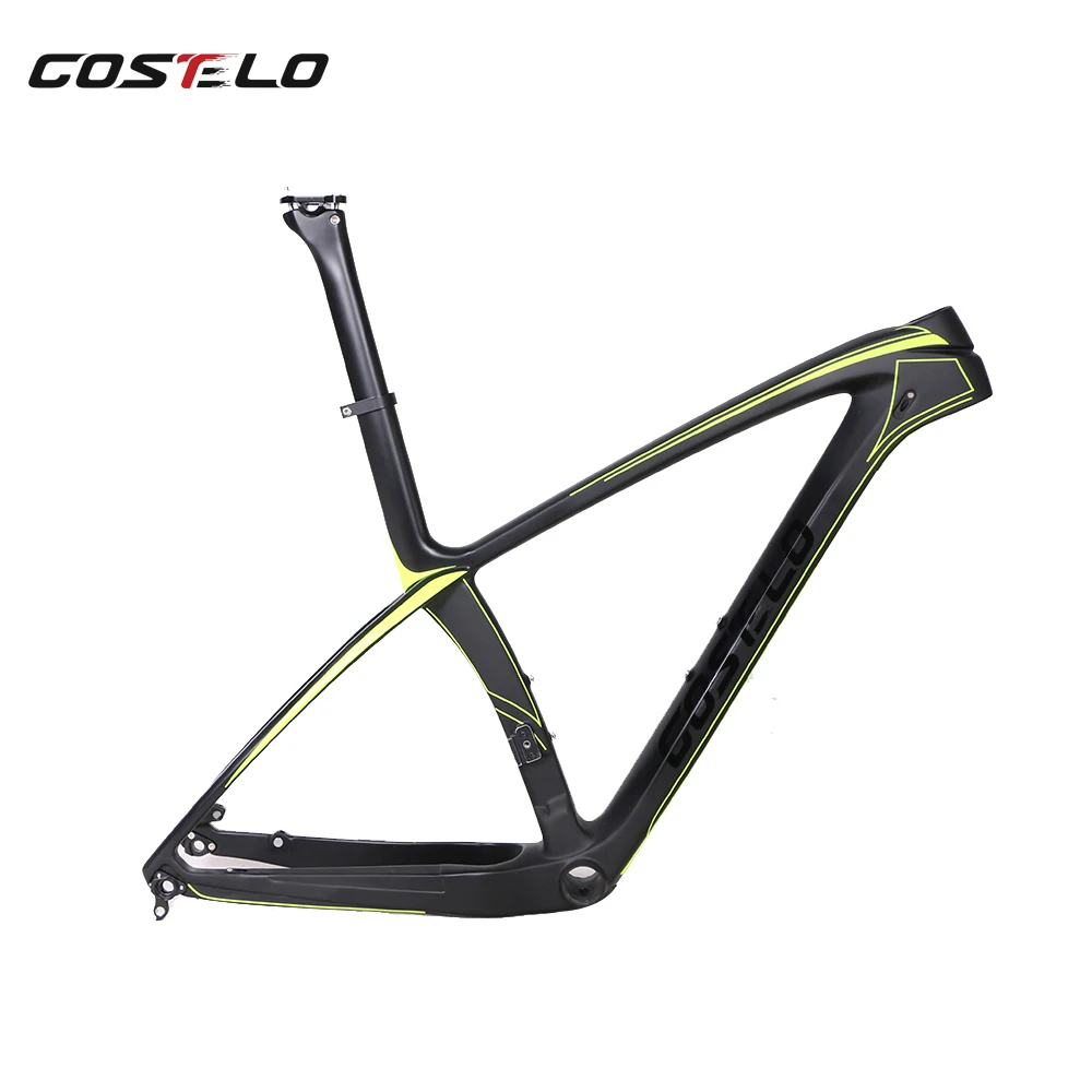 COSTELO 27 5 650B 9 Mtb рама для горного велосипеда карбоновая гарнитура Подседельный