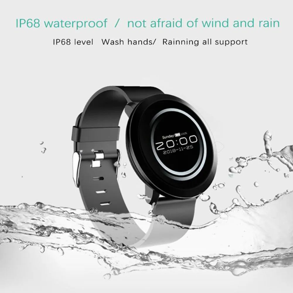 L8 Smart watch men smart fitness bracelet heart rate monitor blood pressure Smart Bracelet IP68 Waterproof for samsung watches