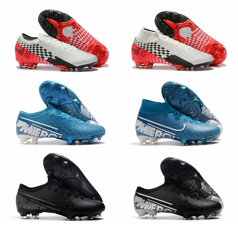 

2019 cheap mens soccer shoes Superfly VII 360 Elite FG soccer cleats CR7 neymar football boots Tacos de futbol high ankle