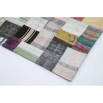 

253x353 Cm Multicolor Handmade Rugs Patchwork Rug-8x12 Ft