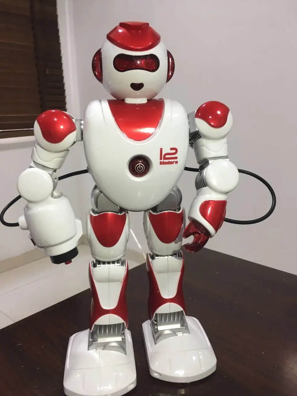 Музыкальная банка K1k2 Альфа Интеллектуальный робот дистанционное управление машины копы Программирование танцующий робот модели игрушки