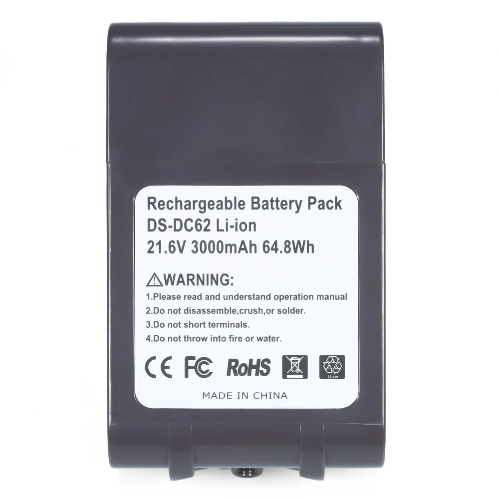 

21.6V 2200mah 3000mah 4000mah Li-ion Battery Replacement for Dyson Battery V6 DC58 DC61 DC62 DC72 DC74 Handheld Vacuum Cleaner