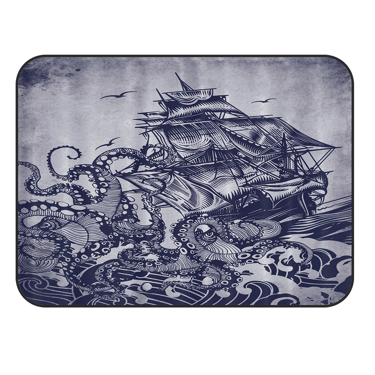 CHARMHOME Мягкий Коврик Противоскользящий коврик Морской Осьминог Cthulhu ковер для гостиной коврик для спальни украшения дома аксессуары