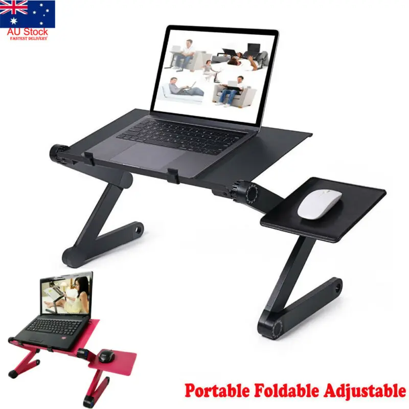 

Portable Laptop Stand/Desk/Table/Tray Notebook Cooling Fan with Mouse holder AU