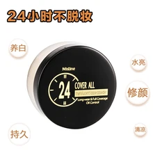 Mistine 24 часа покрывают все полупрозрачные рассыпчатые порошок полное покрытие