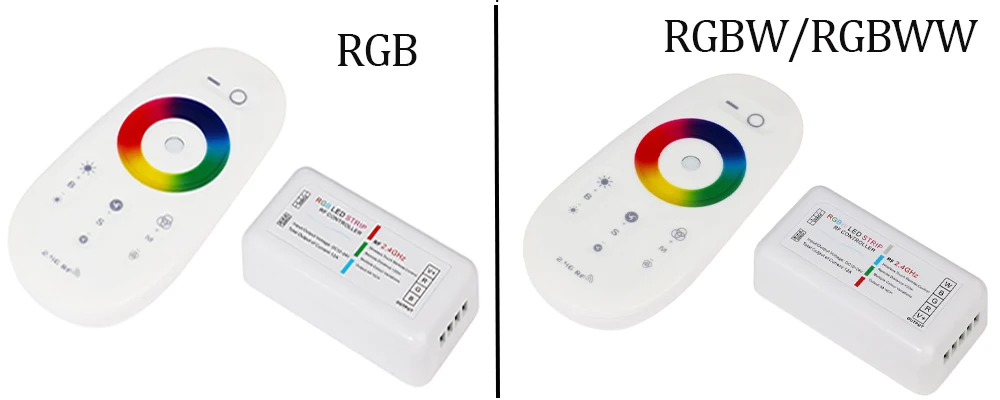 1 комплект 5 м 10 м 20 м 60 Светодиодный s/M DC12V 5050 Светодиодная лента RGB RGBW RGBWW Светодиодная лента/лента+ RF сенсорный пульт дистанционного управления+ 12 В блок питания/адаптер
