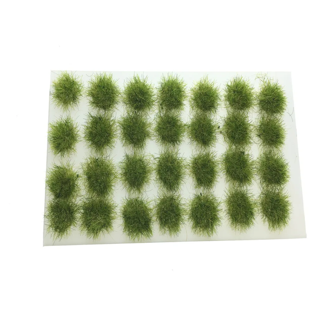 architecture 5mm flock grass ho train layout01