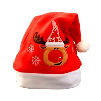 

Lovely Christmas Hat Children Santa Claus Reindeer Snowman Cute Hat for Party Christmas Decoration 2019 hot