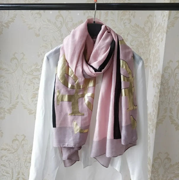 new German Brand Womens High Quality Scarf womens scarves, Autumn fashion scarves Shawl - Цвет: Светло-голубой
