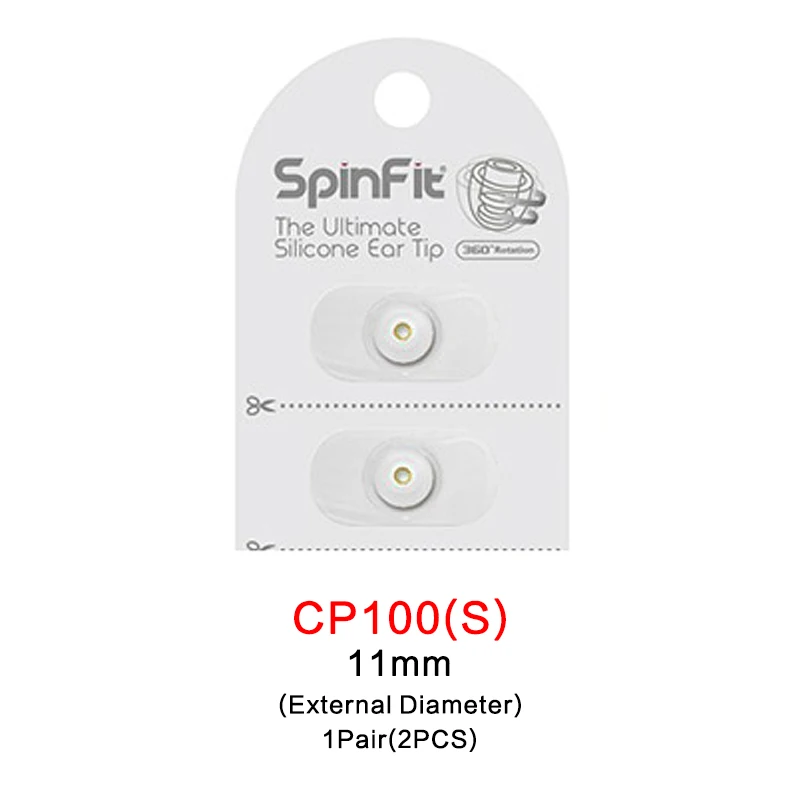 Наушники-вкладыши SpinFit CP100 CP800 патентованный силиконовый наушник