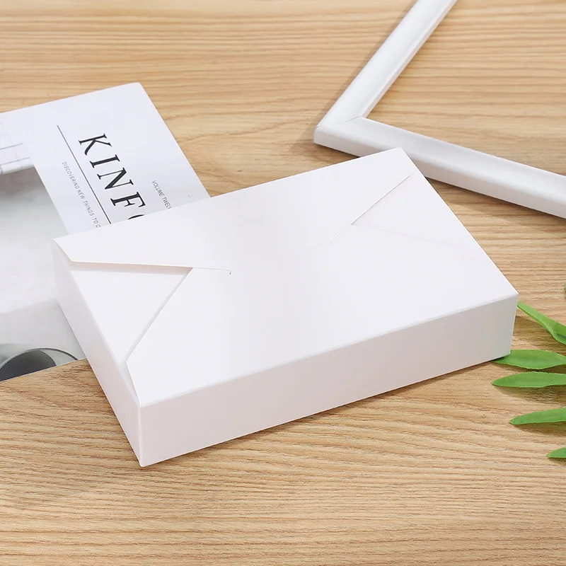 5/10pcs Kraft Paper Gift Box Red/White Candy Chocolate Packing Boxes DIY Handmade Cake Case Wedding Christmas Party Gift Package