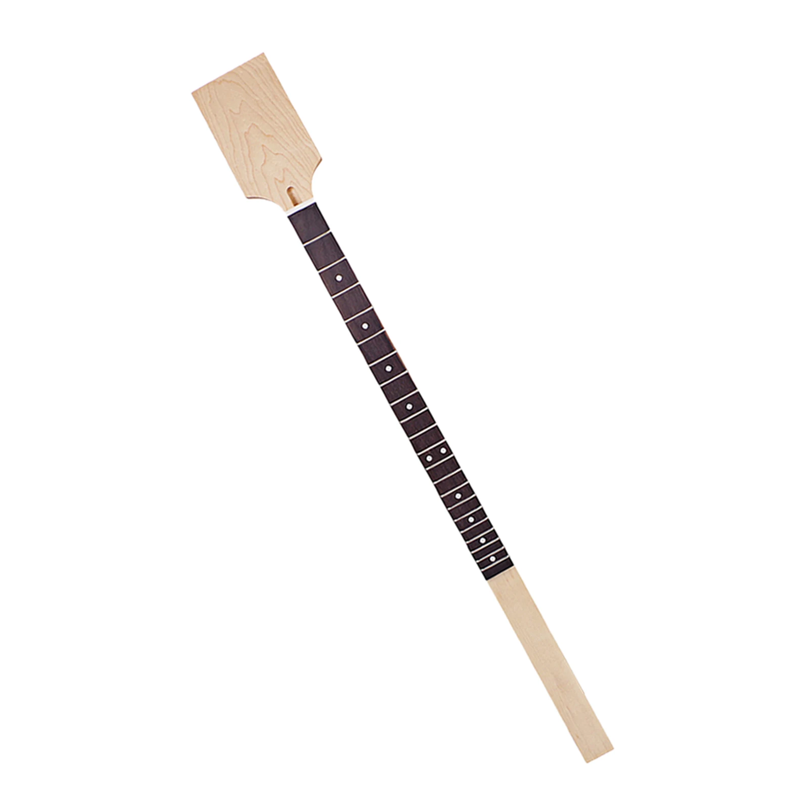 

Wood 22 Frets Guitar Neck Neck Paddle Head Easy Install Music Lover Replacement
