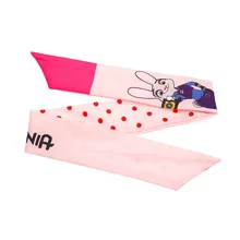 Аксессуары для волос Yiwu, корейский стиль, Китайский Зодиак, принт с героями мультфильмов, милый кролик, прямые полоски, железная проволока, гибкая повязка для волос, головной убор