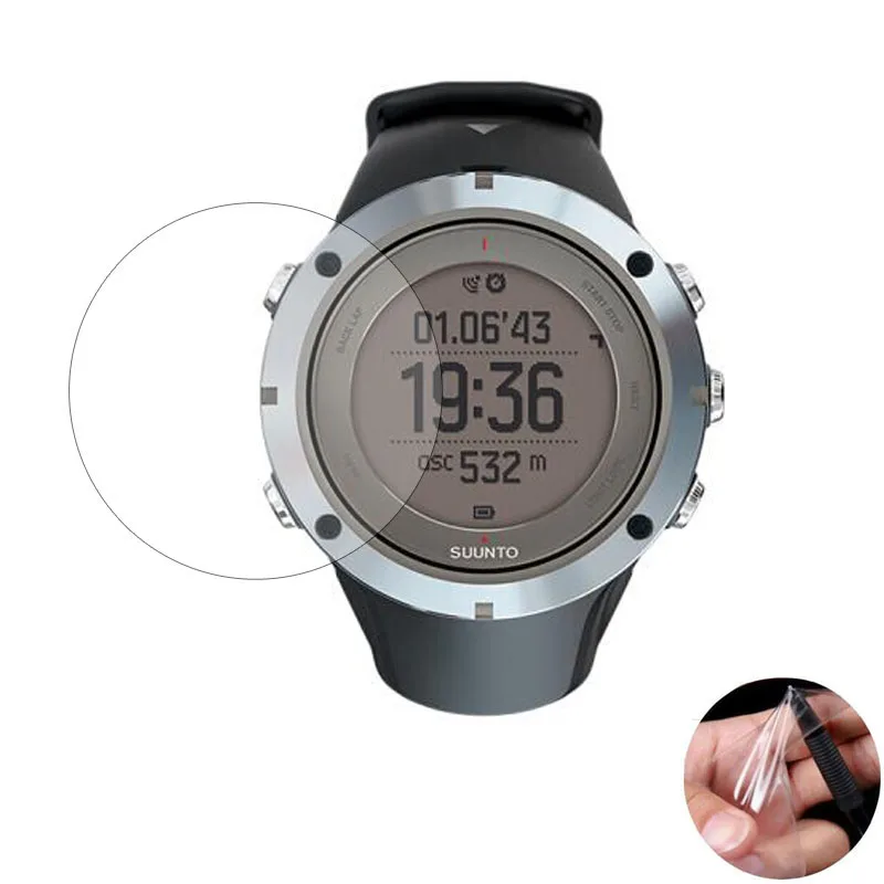 Picowe Correa de reloj, correa de repuesto negra compatible con Suunto Ambit 1/2/2S