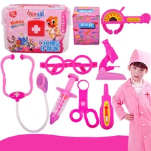 Домашний доктор игрушка Медицинский Набор Детский Набор инструментов Набор игрушек доктор набор giocattoli bambini dokter набор спиральгоед ролевые игры